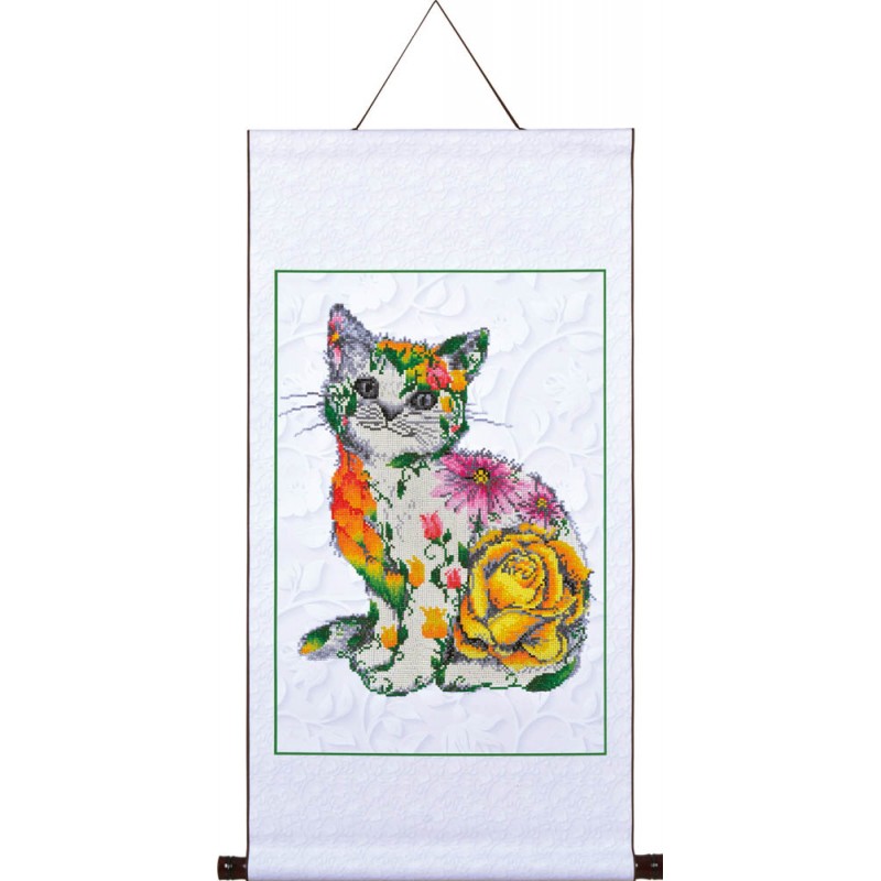 Flower Puss Scroll Flower Puss Scroll