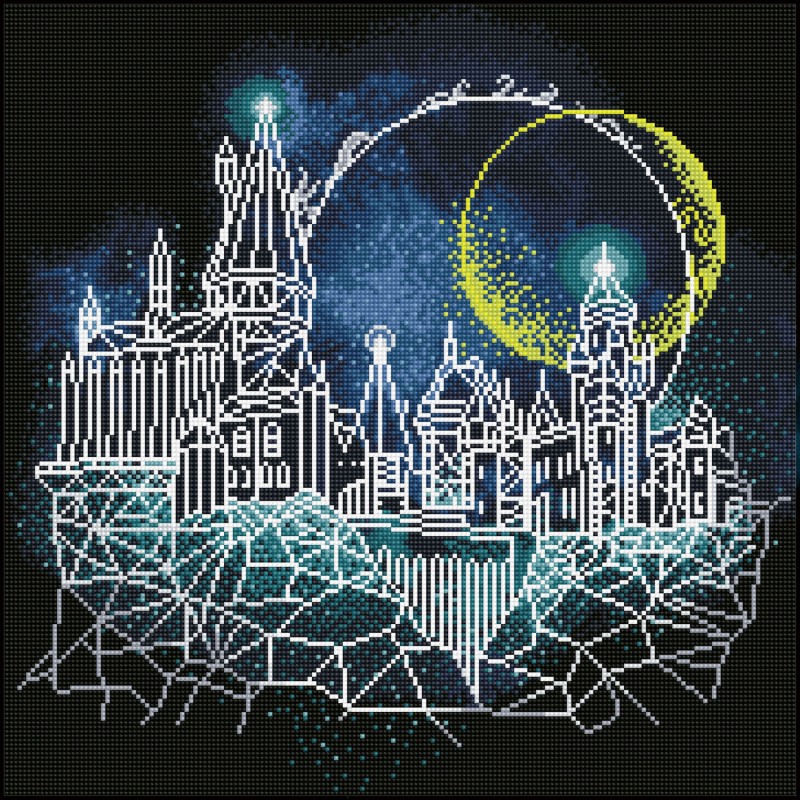 Moon Over Hogwarts Moon Over Hogwarts