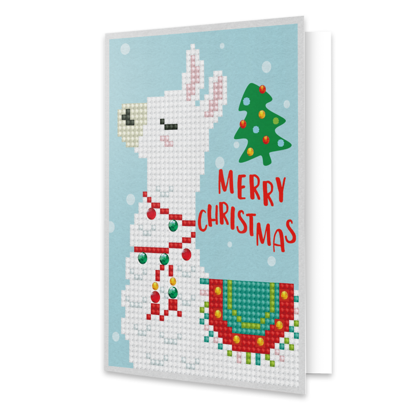 Merry Christmas Llama